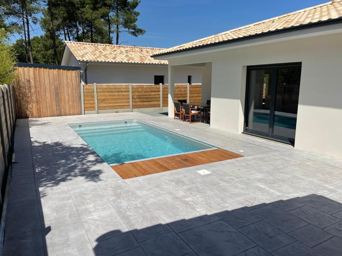 Maison Moderne Avec Piscine Chauffee Lacanau Ngoại thất bức ảnh
